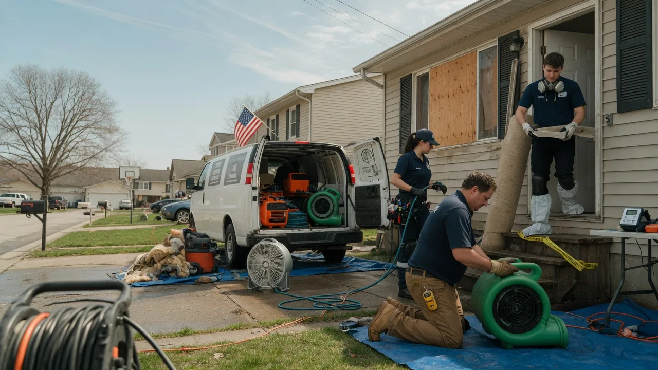 Water Damage Restoration in Stow, OH near me